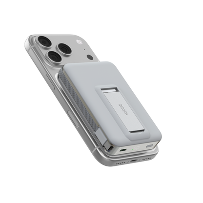 QIROCA モバイルバッテリー 10000mAh 準固体 Qi2 25Wワイヤレス充電対応