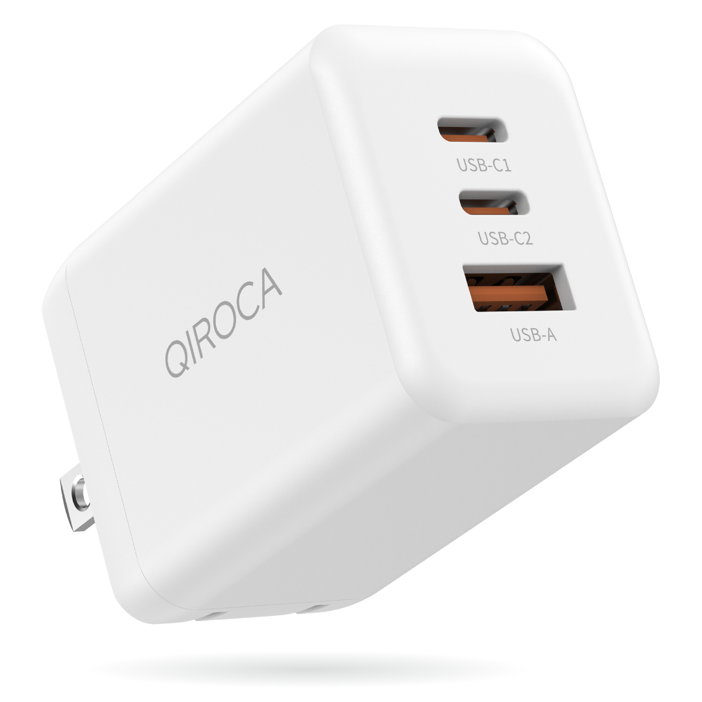 QIROCA AC充電器 65W PD急速充電対応 3ポート