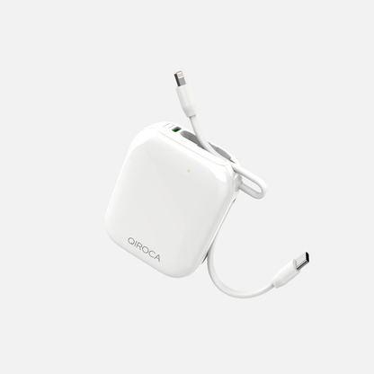 QIROCA モバイルバッテリー 10000mAh 準固体 PD20W急速充電対応