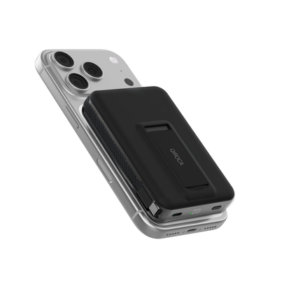QIROCA モバイルバッテリー 10000mAh 準固体 Qi2 25Wワイヤレス充電対応